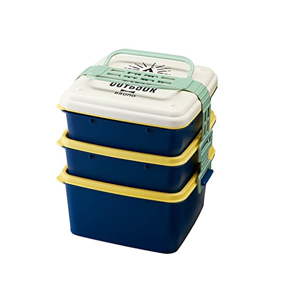 BRUNO　TRIPLE LUNCH BOX　2.9L