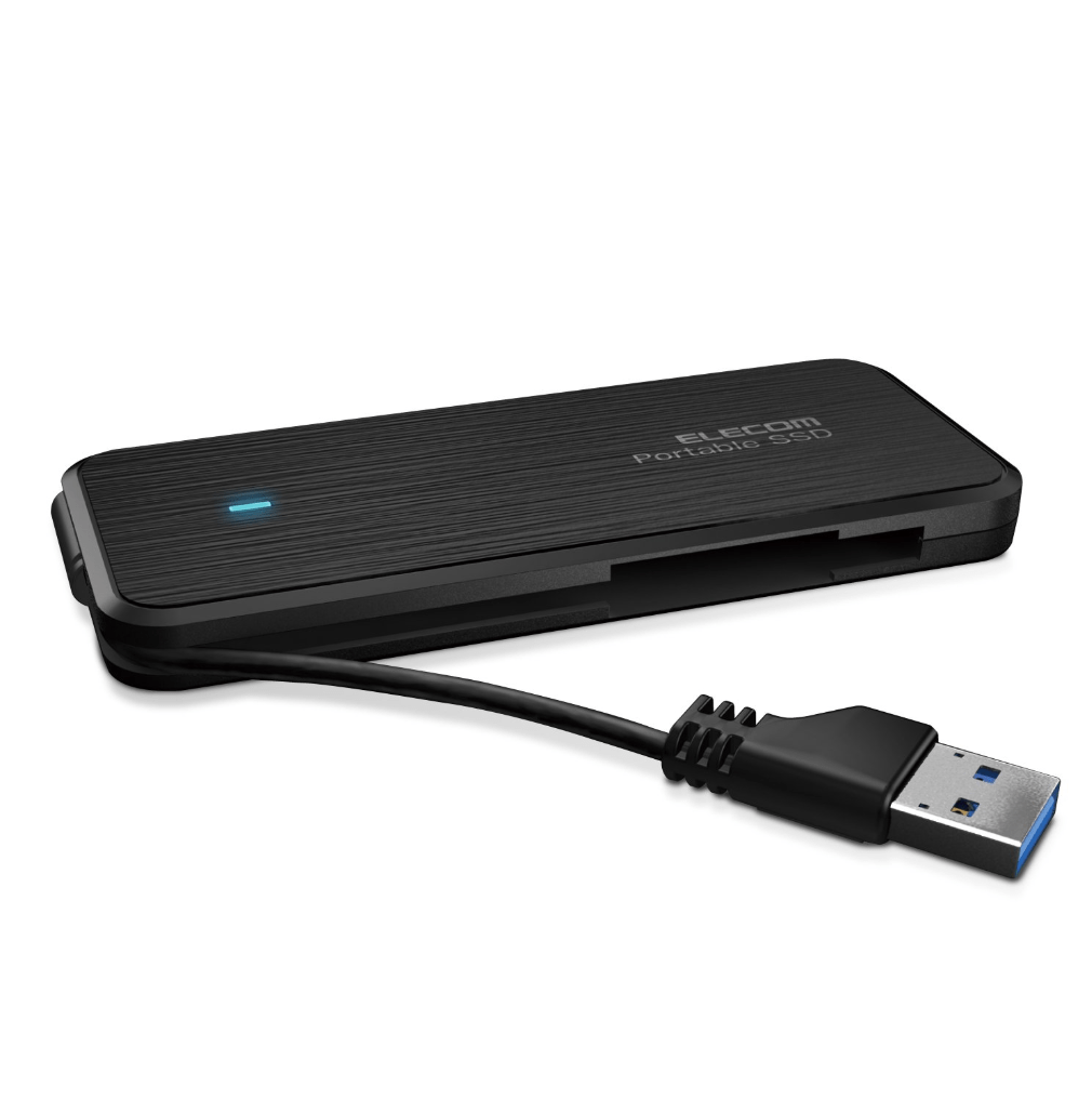 エレコム 120GB USB3.1(Gen1) ESD-EC0120GBK