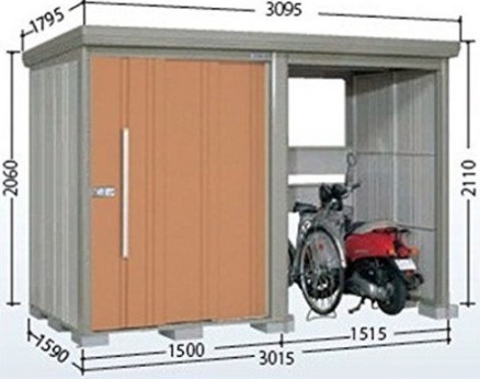 タクボ物置 Mr.ストックマンプラスアルファTP-S3015