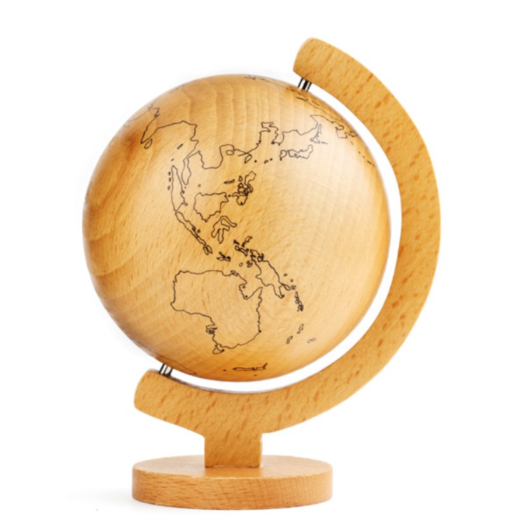 KIKKERLAND 地球儀 WOOD GLOBE