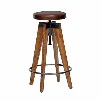 journal standard Furniture CHINON HIGH STOOL LEATHER