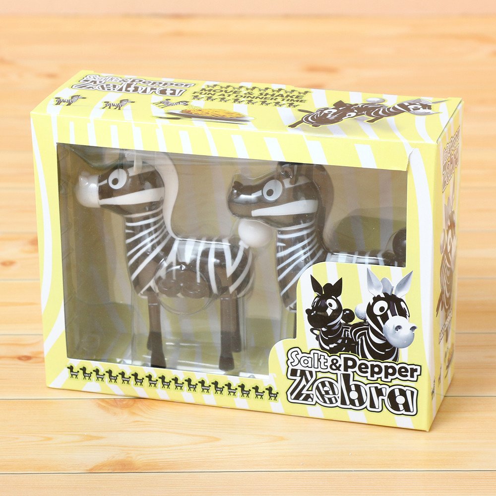 Wind-Up Zebra ソルト&ペッパーセット