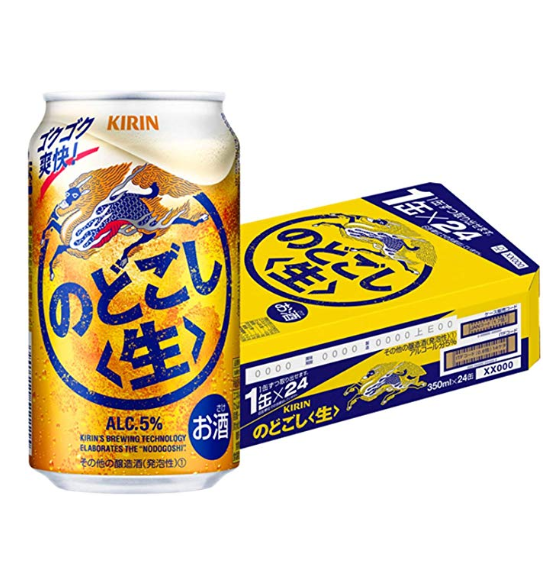 キリン のどごし〈生〉 [ 350ml×24本