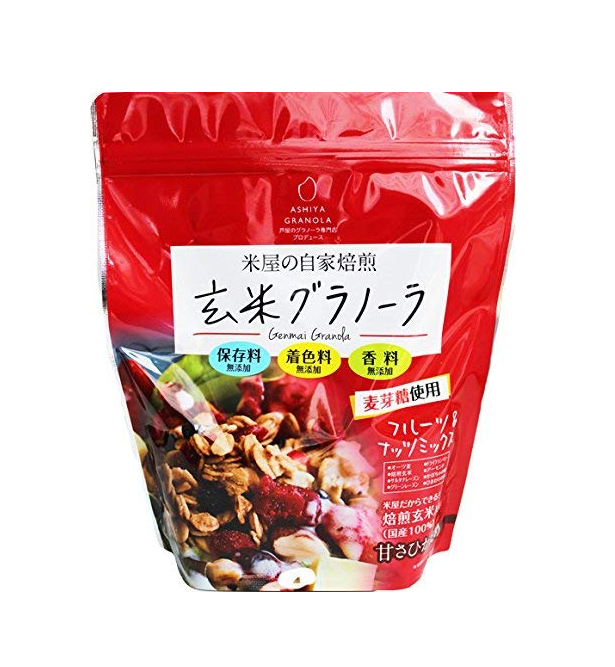 米屋の自家焙煎 玄米グラノーラ フルーツ 250g×3袋