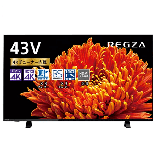 東芝 4K液晶テレビ 43C340X