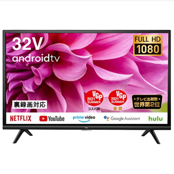 TCL フルハイビジョン スマートテレビ32S5200A