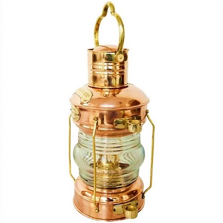 Brass&Copper (ブラスアンドコッパー)アンカーオイルランタン LT-003-01