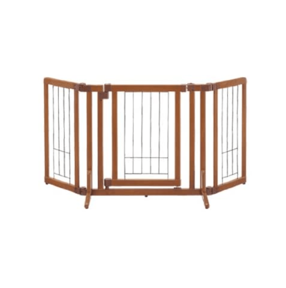 リッチェル ペット用 木製おくだけドア付ゲート