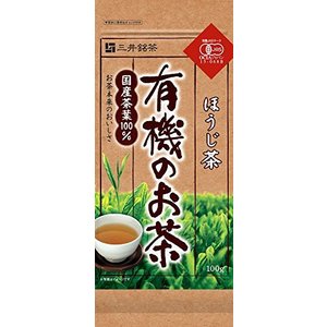 三井銘茶 有機のお茶 ほうじ茶 100g B002AM44CQ