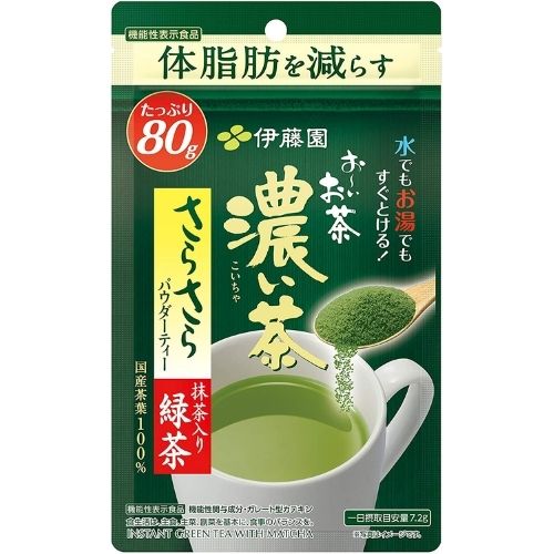 伊藤園 おーいお茶 さらさら濃い茶 粉末