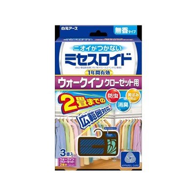 白元アース ミセスロイド ウォークインクローゼット用 無香タイプ 4902407125118