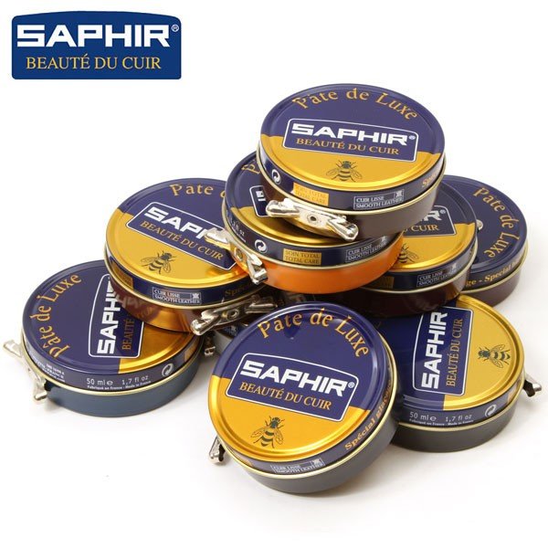 SAPHIR ビーズワックスポリッシュ 50ml