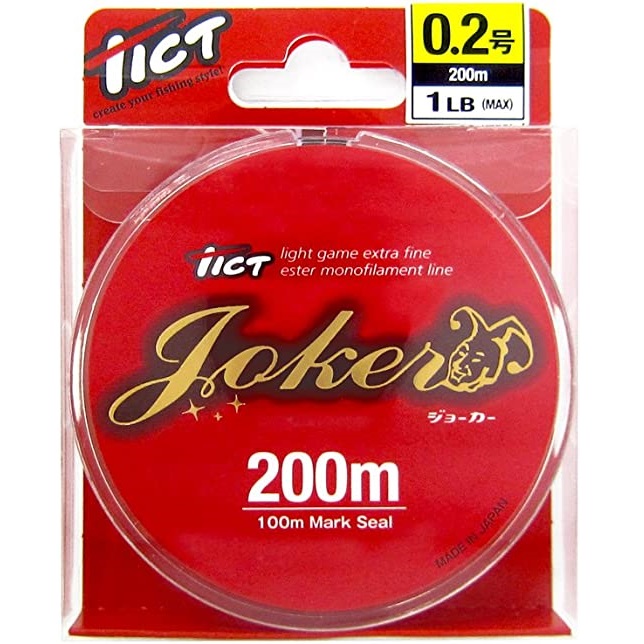 ティクト（TICT） JOKER（ジョーカー） 200m 0.3号