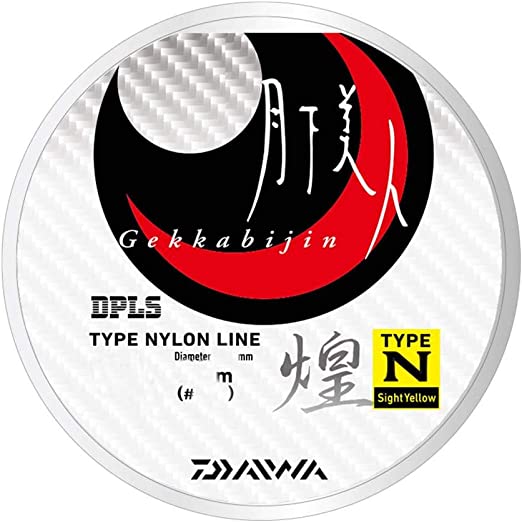 ダイワ（DAIWA）月下美人 TYPE-N 煌 150m 2lb サイトイエロー