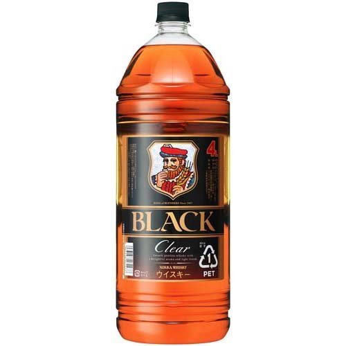 アサヒ飲料 BLACK（ブラック） ニッカ クリア