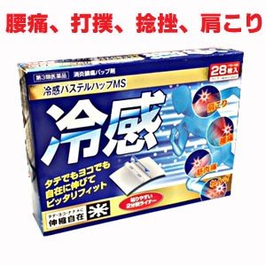 大石膏盛堂 冷感パステルハップMS 28枚