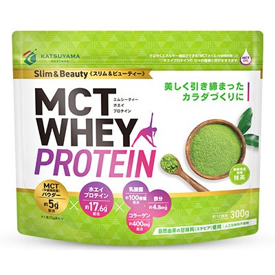 勝山ネクステージ MCTホエイプロテイン スリム＆ビューティー 300g