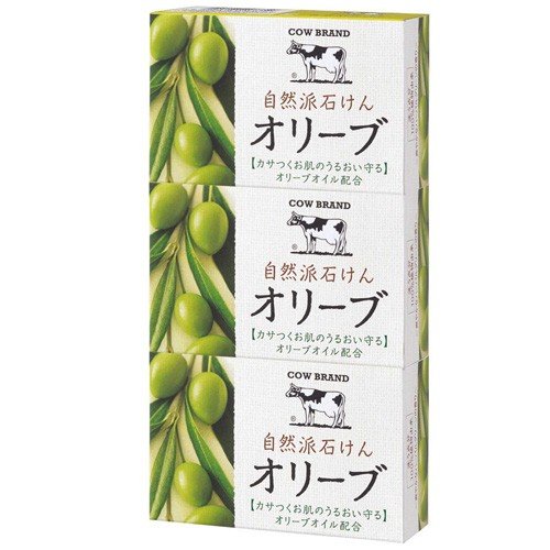 牛乳石鹸共進社 自然派石けん オリーブ