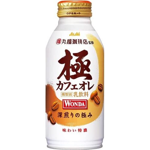 アサヒ飲料 WONDA（ワンダ） 極 特濃 カフェオレ ボトル缶 535825083