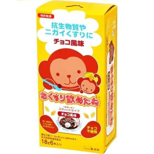 龍角散 おくすり飲めたね スティックタイプ チョコ風味 18g×6本入 470669739