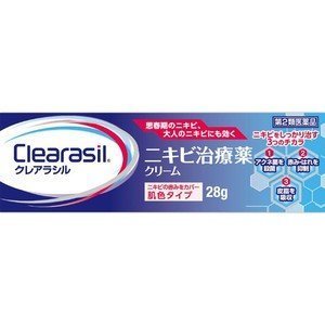 明治薬品 クレアラシル クリーム 肌色タイプ