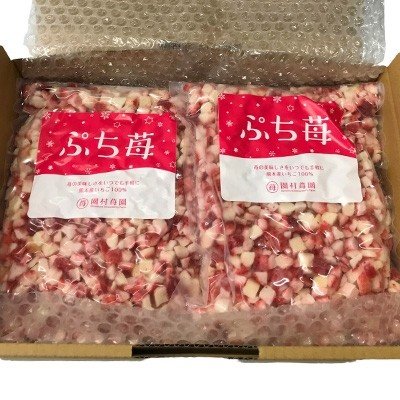 園村苺園 冷凍いちご ぷち苺 1kg