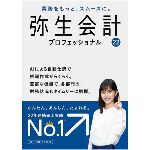 弥生 弥生会計 22 プロフェッショナル 通常版 消費税法改正対応