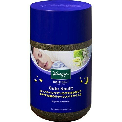 KNEIPP（クナイプ） バスソルト グーテナハト ホップ&バレリアンの香り