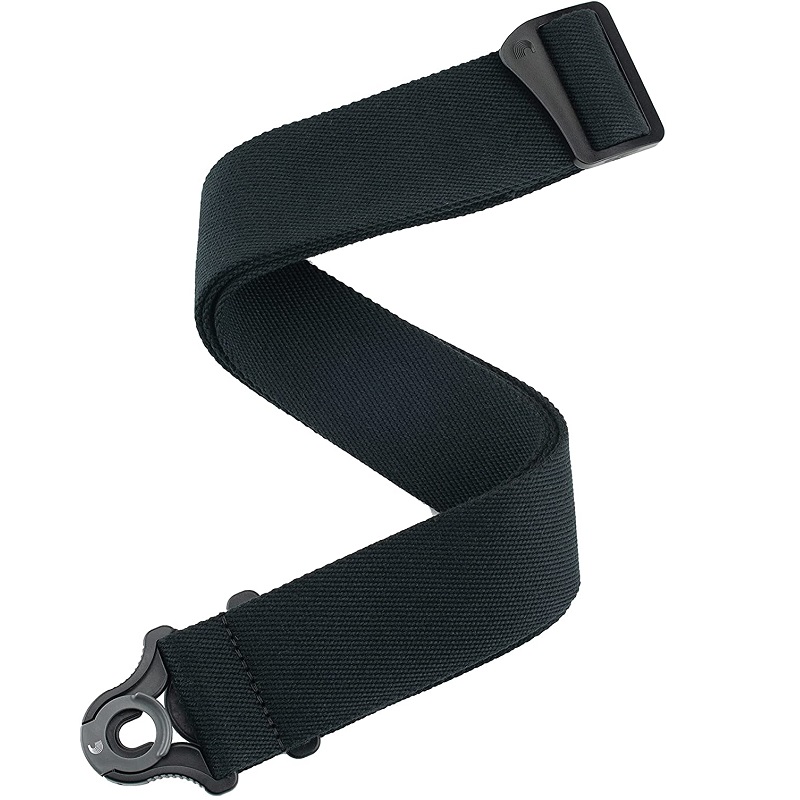 D'Addario（ダダリオ） ギターストラップ ストラップロック構造搭載 Auto Lock Guitar Strap Skater Series 50BAL05 Skater Black