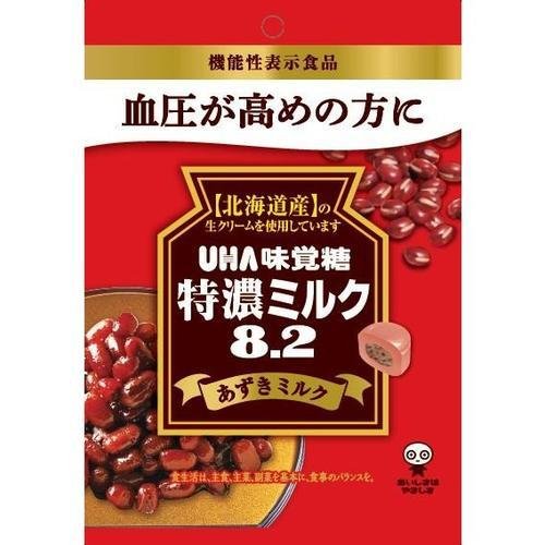 味覚糖 特濃ミルク 8.2 あずきミルク