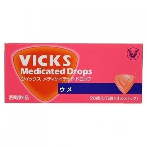 大正製薬 VICKS Medicated Drops（ヴイックス メディケイテッドドロップ） ウメ