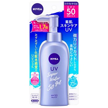 NIVEA（ニベア） ニベアUV ウォータージェル SPF50 ポンプ 140g