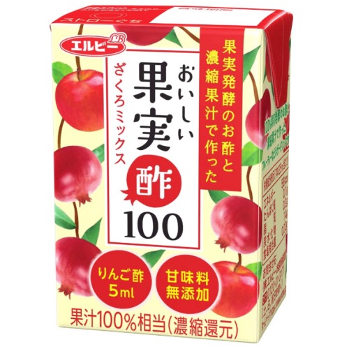 elbee（エルビー） おいしい果実酢100 ざくろミックス