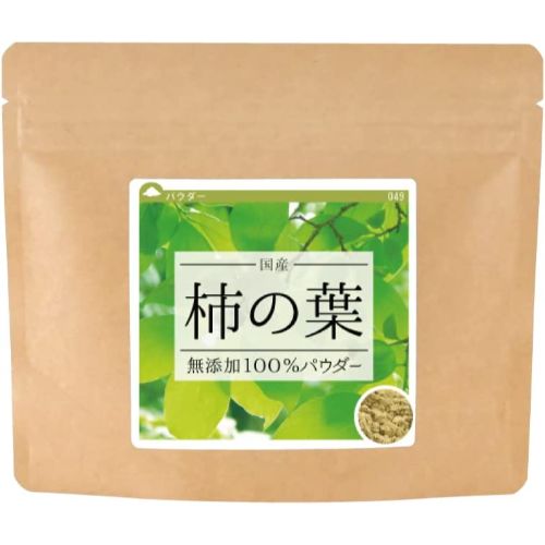 健康・野草センター 柿の葉茶 国産無添加100%パウダー　200g（100g×2個）