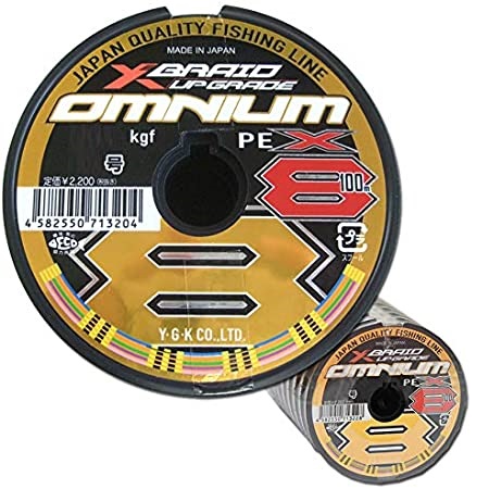 YGK（ワイジーケー）0.8号～12号 よつあみ オムニウム OMNIUM PEライン