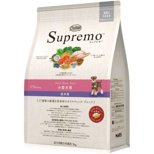 Supremo（シュプレモ） 小型犬用 成犬用 3kg