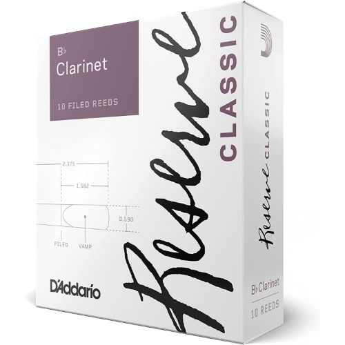 D'Addario WoodWinds（ダダリオ） リード B♭クラリネット用 RESERVE CLASSIC DCT1020 硬さ3.0