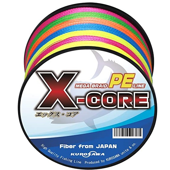 KUROSAWA（クロサワ）PEライン 釣り糸 X-CORE 8編