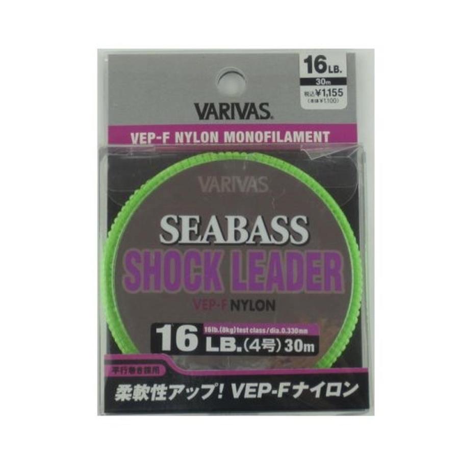 バリバス（VARIVAS） シーバス ショックリーダー ナイロン 16lb 30m