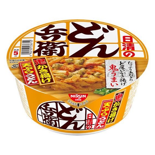 NISSIN（日清食品）どん兵衛 かき揚げ天ぷらうどん