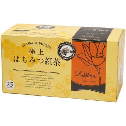 Lakshimi（ラクシュミー） 極上はちみつ紅茶 ティーバッグ25袋入り