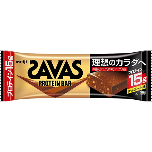 明治 ザバス(SAVAS) プロテインバー チョコレート味